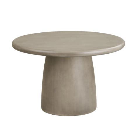 Tycho fiberclay eettafel grijs - Ø120 x 75 cm