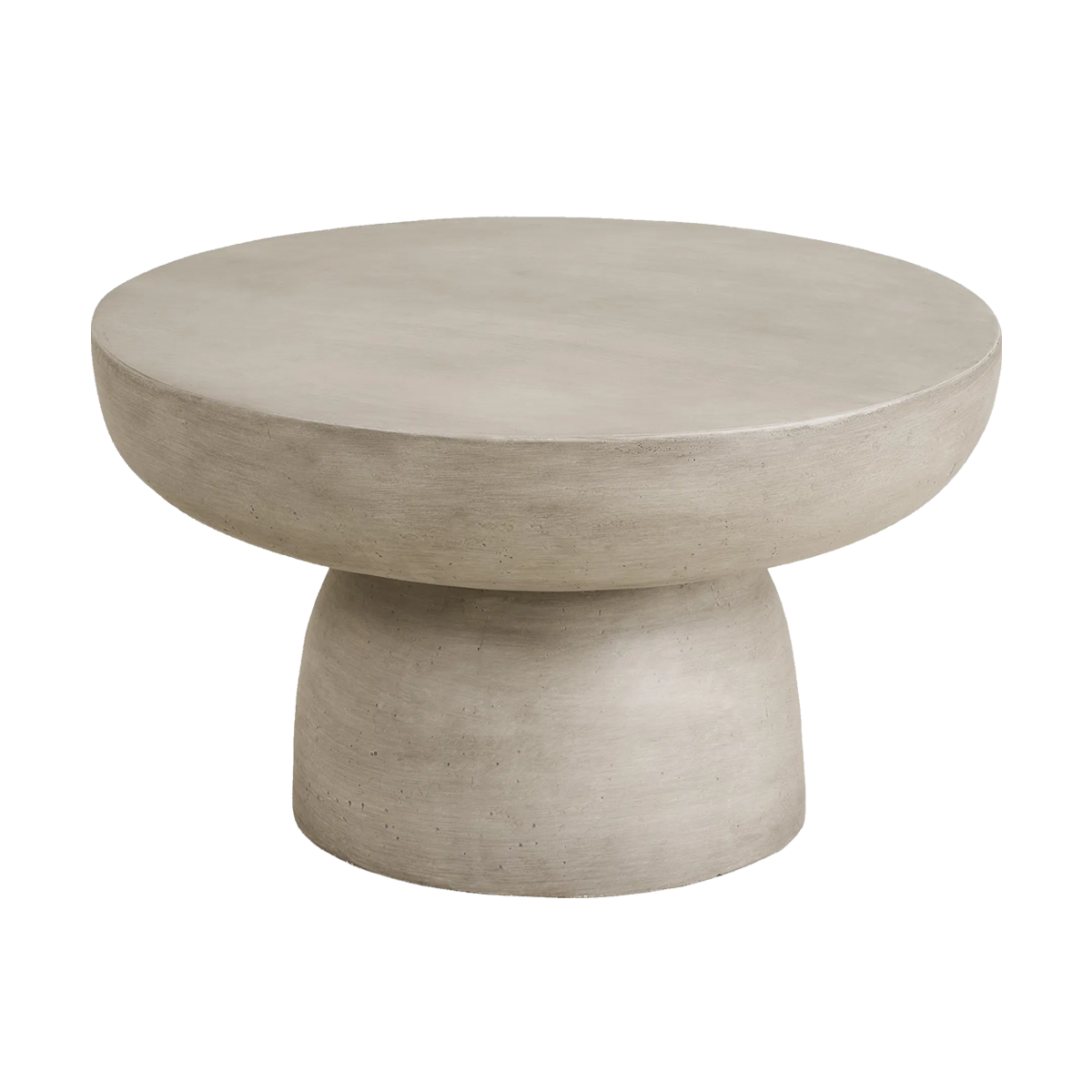  Tycho fiberclay salontafel grijs - Ø70 x 40 cm