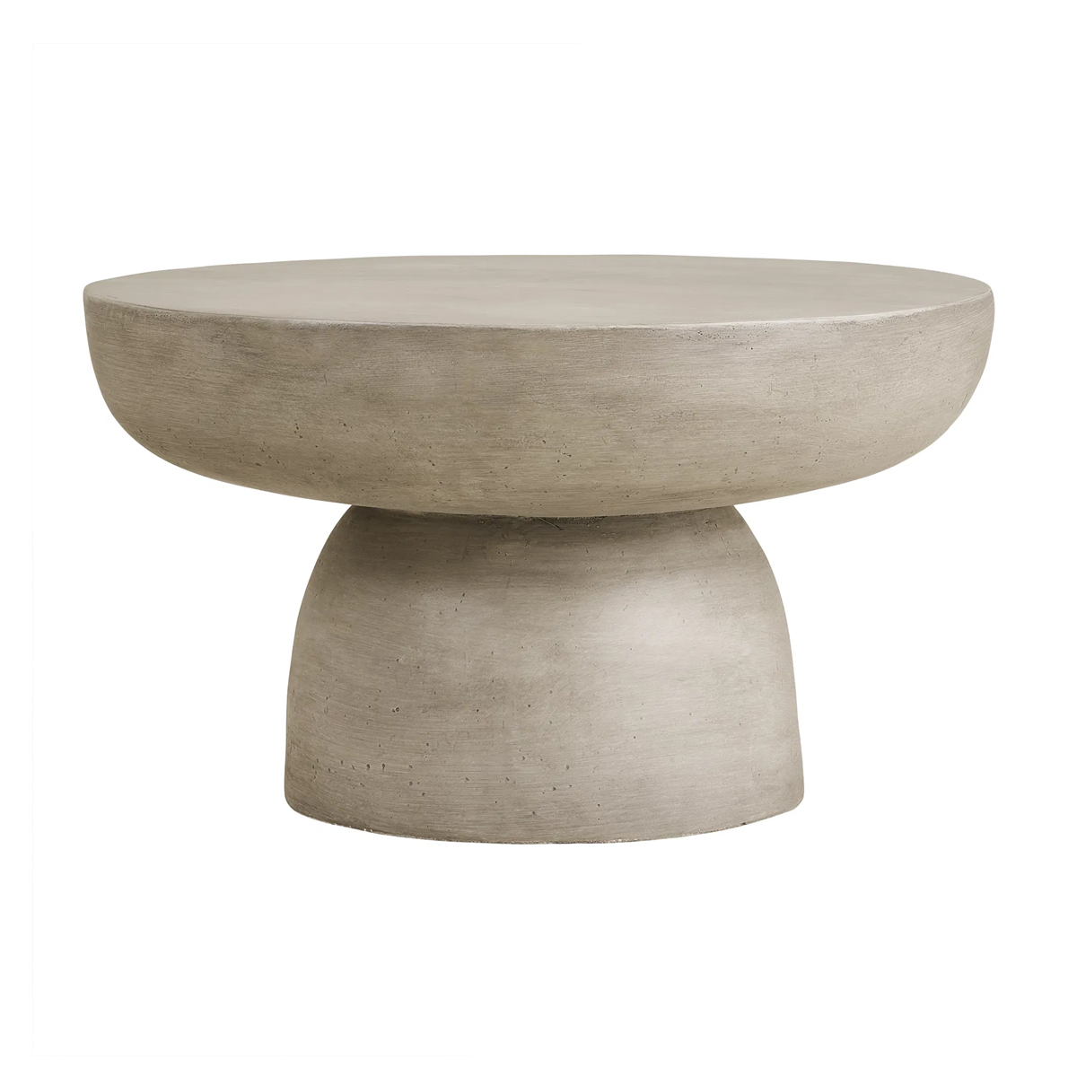 poot van de Tycho fiberclay salontafel grijs