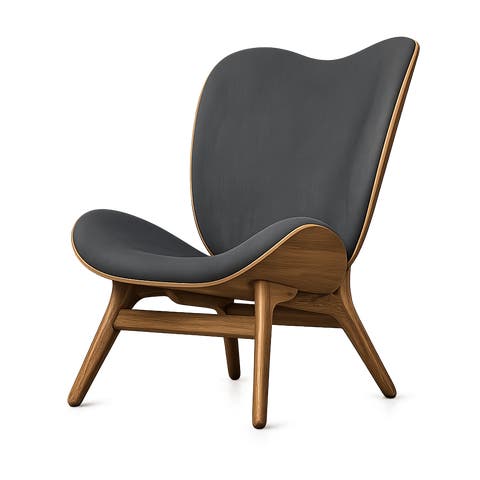 A Conversation Piece Tall houten fauteuil donker eiken - Shadow