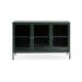 Katja metalen sideboard groen - 132 x 40 cm