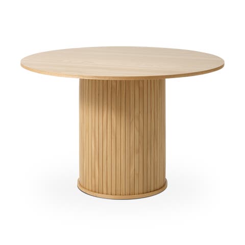 Lenn houten eettafel naturel - Ø 120 cm