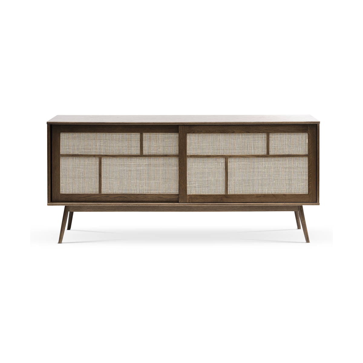 Boas houten sideboard gerookt eiken - 180 x 45 cm