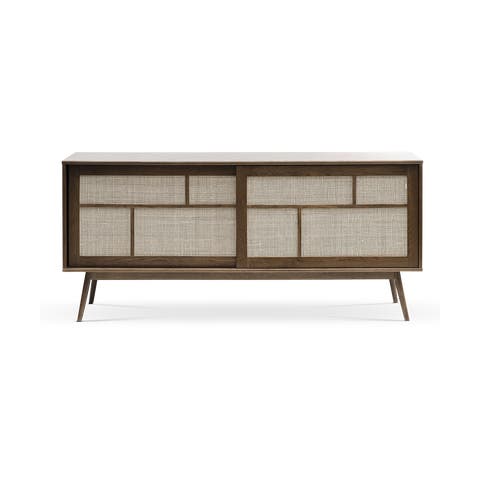 Boas houten sideboard gerookt eiken - 180 x 45 cm