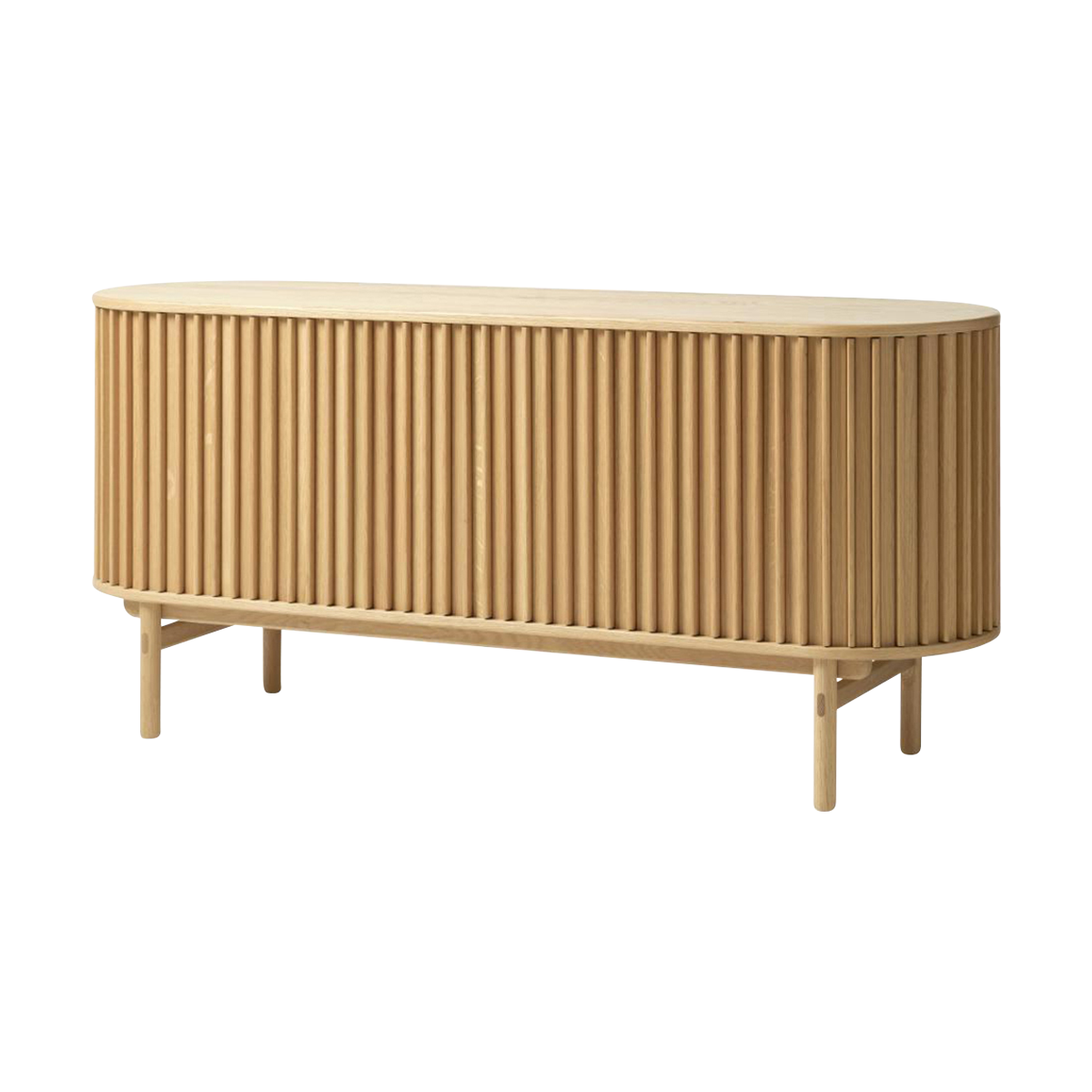 Kjeld houten sideboard naturel - 160 x 45 cm