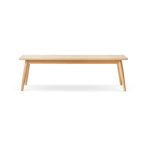 Boas houten eetkamerbank naturel - 150 cm