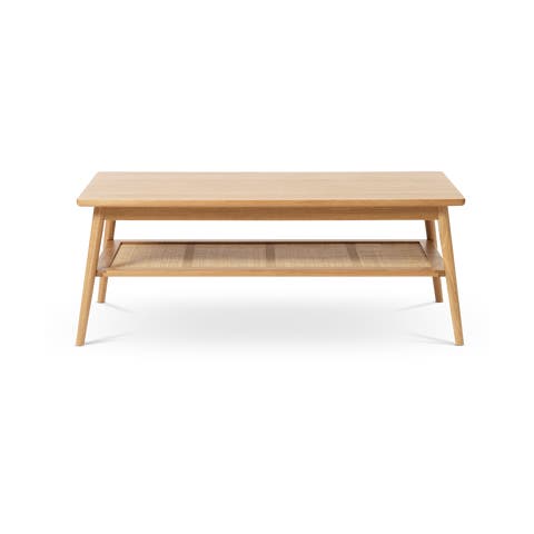 Boas houten salontafel naturel - 120 x 60 cm