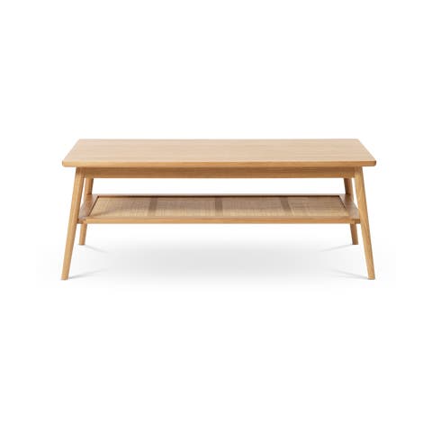 Boas houten salontafel naturel - 120 x 60 cm