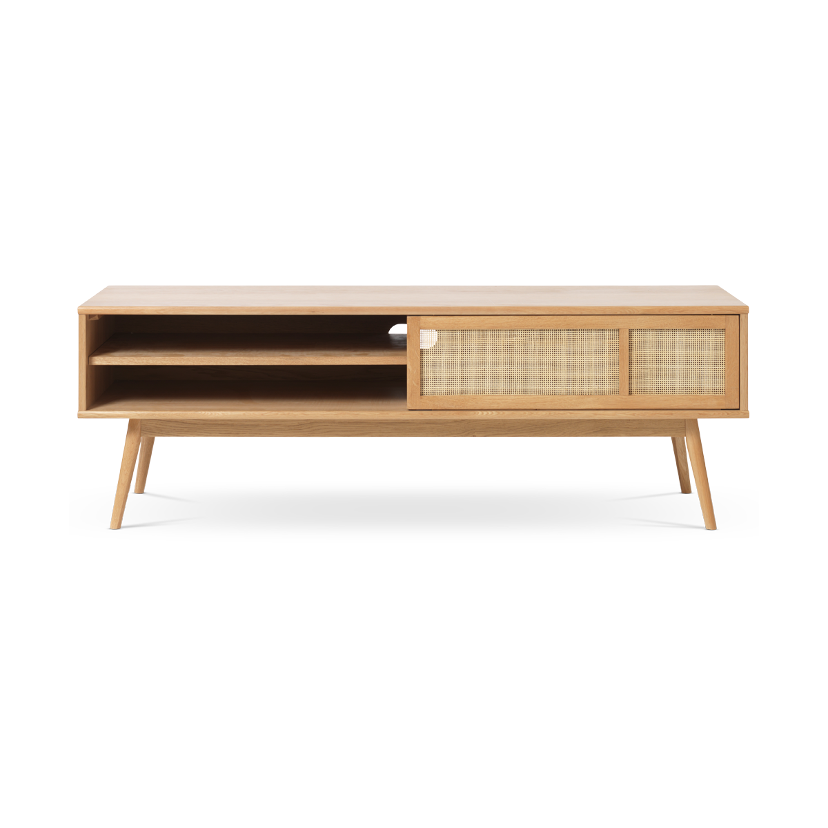 Boas houten tv meubel naturel - 150 x 45 cm