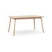 Boas verlengbare houten eettafel naturel - 150 x 90 cm