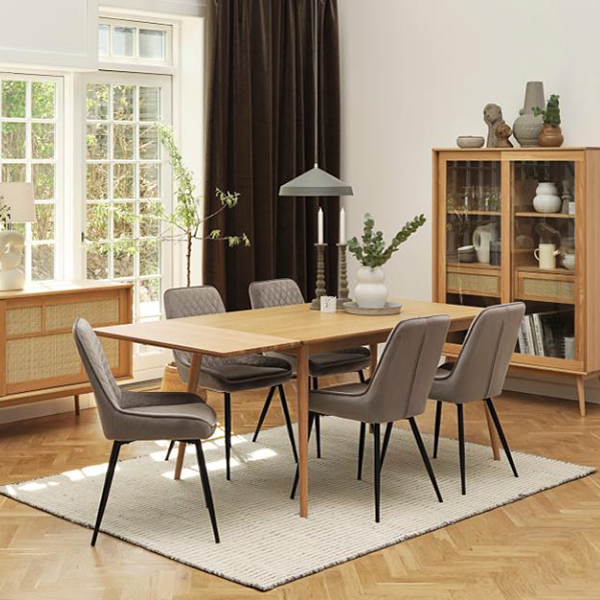 Boas verlengstuk naturel voor Boas eettafel - 45 x 90 cm - tafel verlengen