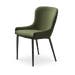 Brigitta eetkamerstoel bouclé groen