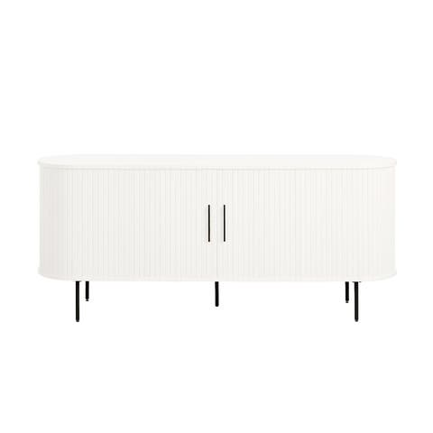 Lenn houten dressoir wit eiken - 180 x 45 cm