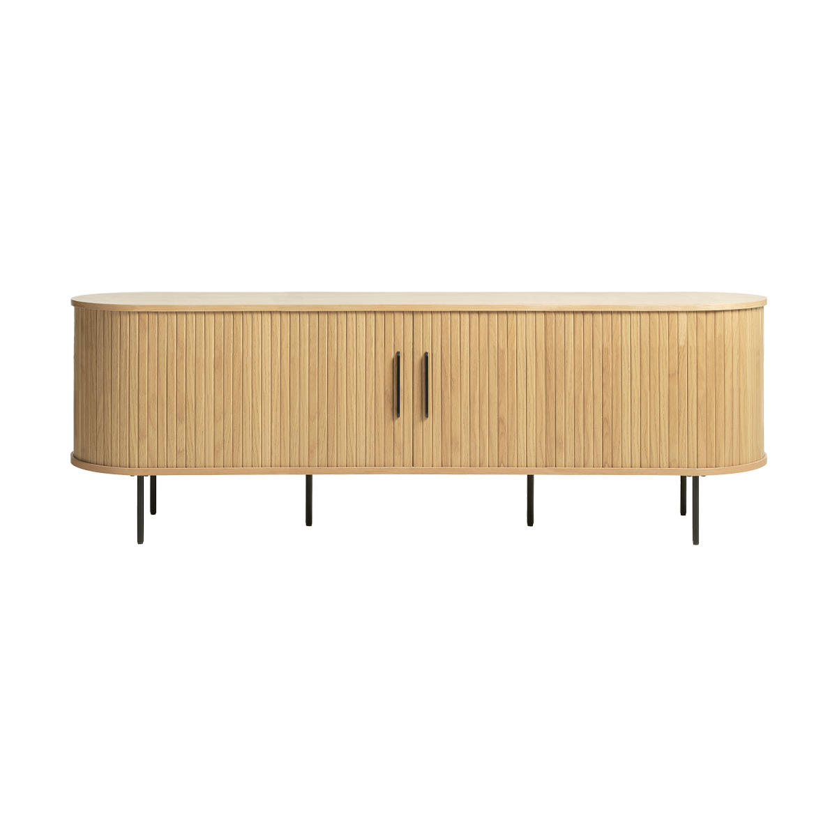Lenn houten tv meubel naturel eiken - 180 x 40 cm