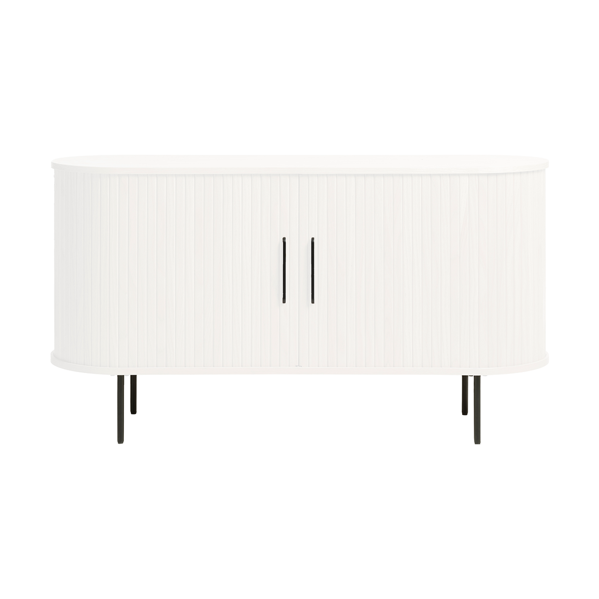 Lenn houten sideboard wit eiken - 140 x 45 cm