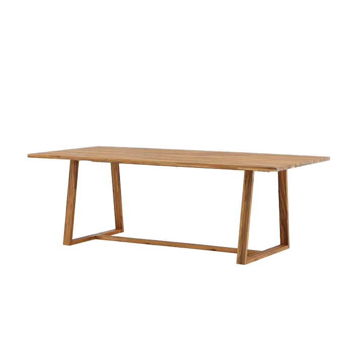 Oscar houten tuintafel bruin - 220 x 100 cm
