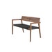 Kenny houten tuinbank bruin - 120 x 60 cm
