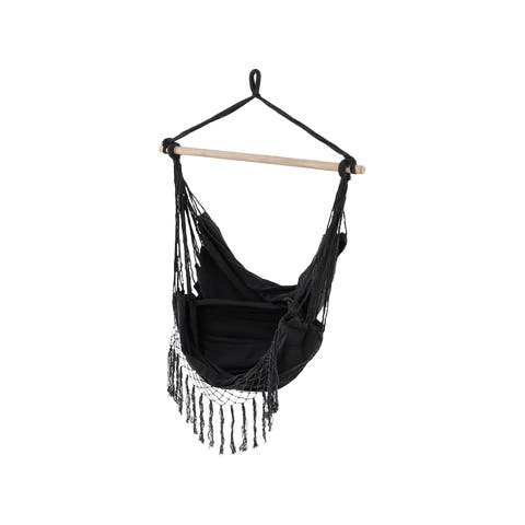 Colin katoenen tuin hangstoel donkergrijs