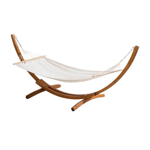 Freeke hangmat beige - met standaard