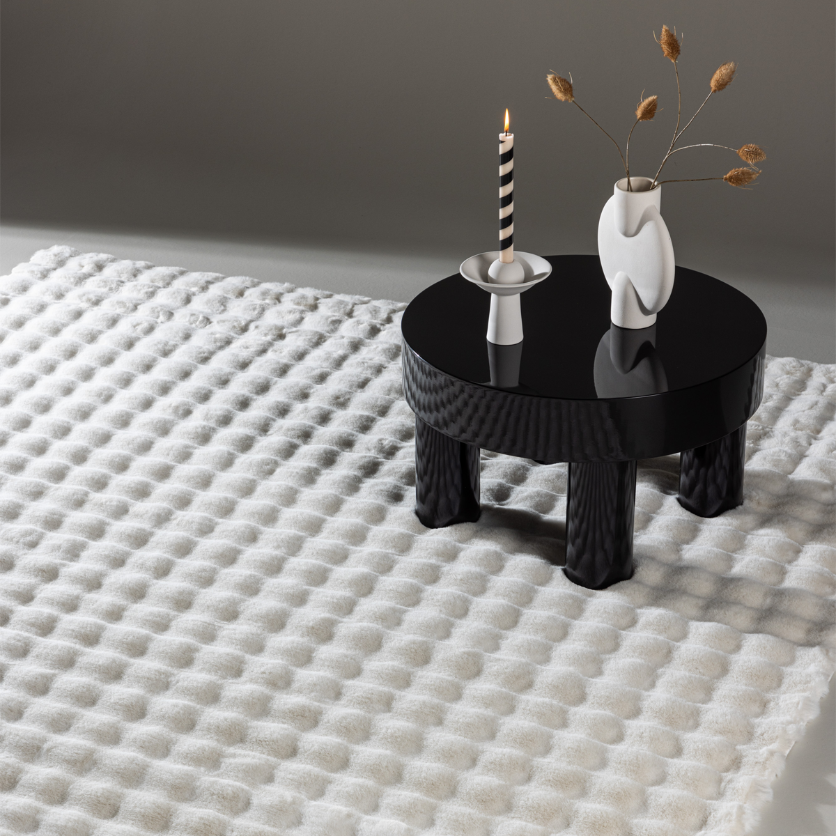 Espen vloerkleed wit - 160 x 230 cm - groot - woonkamer - kopen - slaapkamer  - scandinavisch