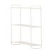 Freddy metalen wandrek beige - 63 x 62 cm