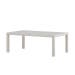Glen aluminium tuin salontafel beige - 120 x 45 cm