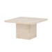 Hannes houten salontafel beige - 80 x 80 cm