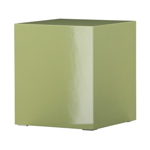 Zayn vierkante bijzettafel lichtgroen - 40 x 40 cm