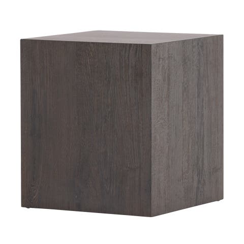 Zayn vierkante bijzettafel bruin - 40 x 40 cm