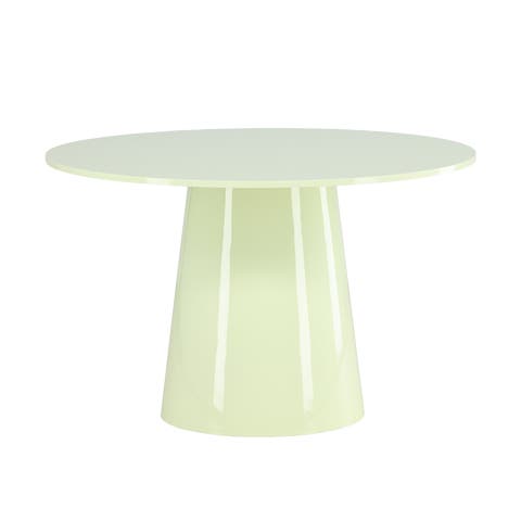 Trude houten eettafel groen - Ø 120 cm