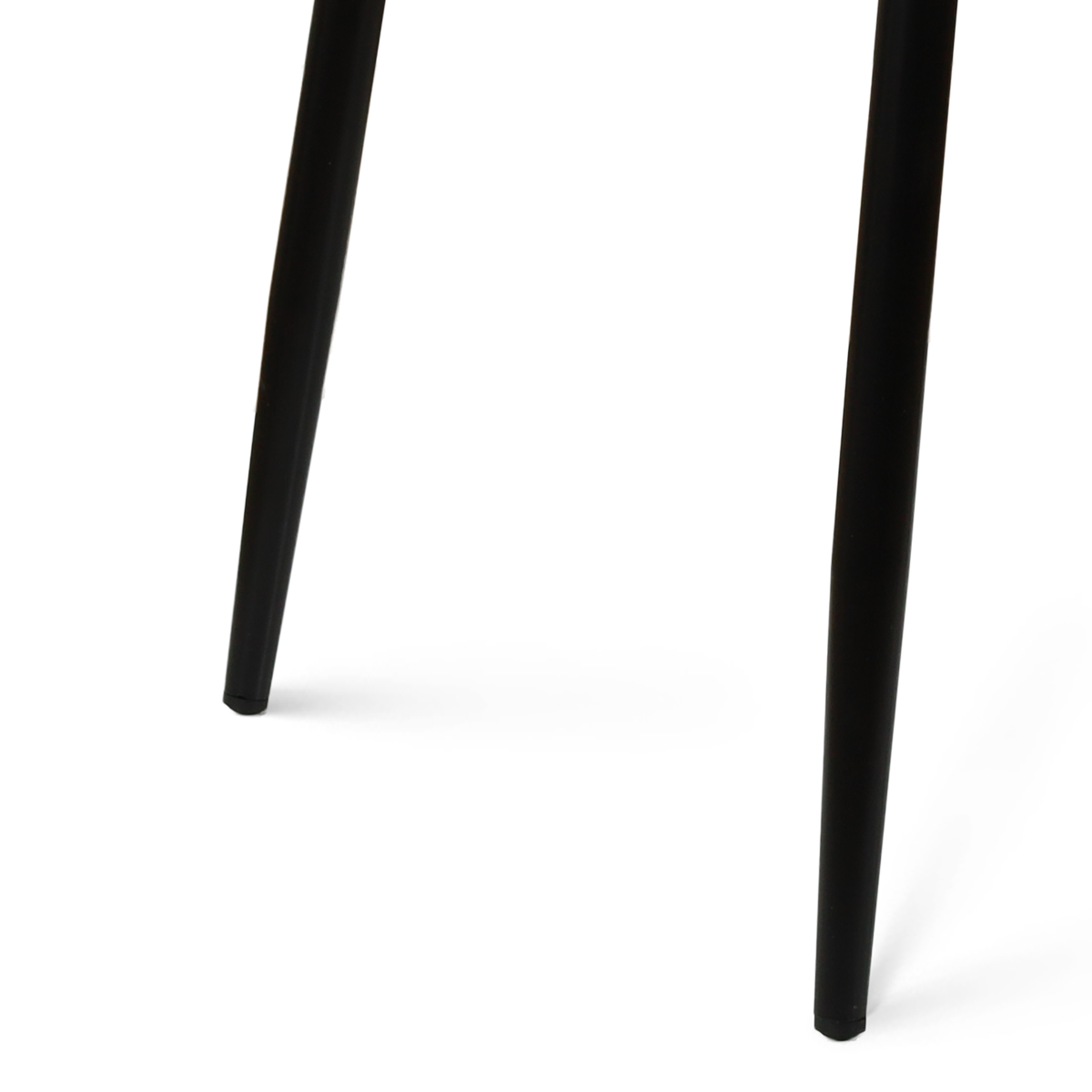 detail onderstel van Elma eetkamerstoel beige