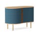 Audacious Cabinet houten dressoir petrol blue