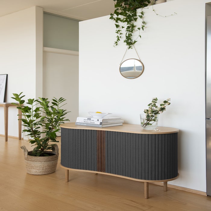 Audacious Cabinet houten dressoir slate grey - donkergrijs - kast