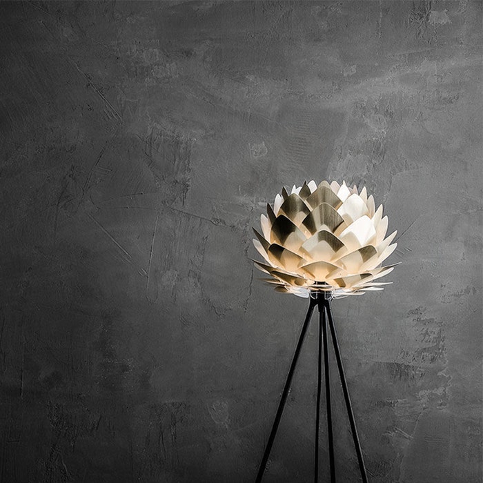 Silvia Medium lampenkap brushed brass - Ø 50 cm - gouden