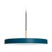 Asteria Medium hanglamp petrol blue - met koordset - Ø 43 cm