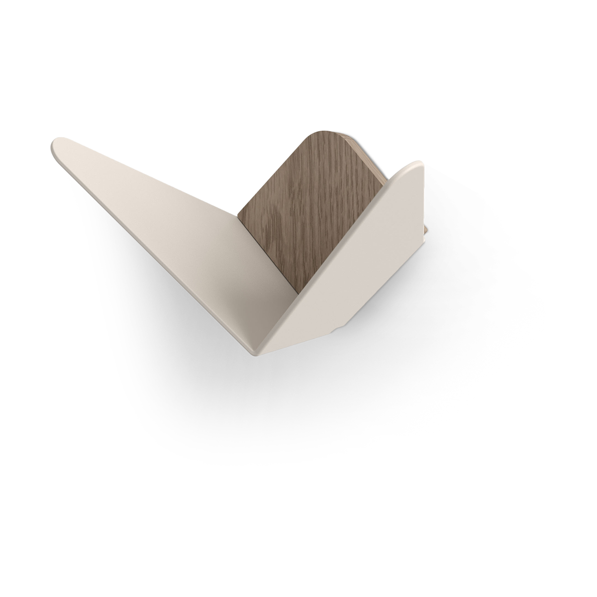 Butterflies Mini wandhaak pearl white