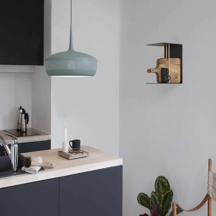 Teaser shelf aluminium wandrek anthracite grey - donkergrijs - boekenrek