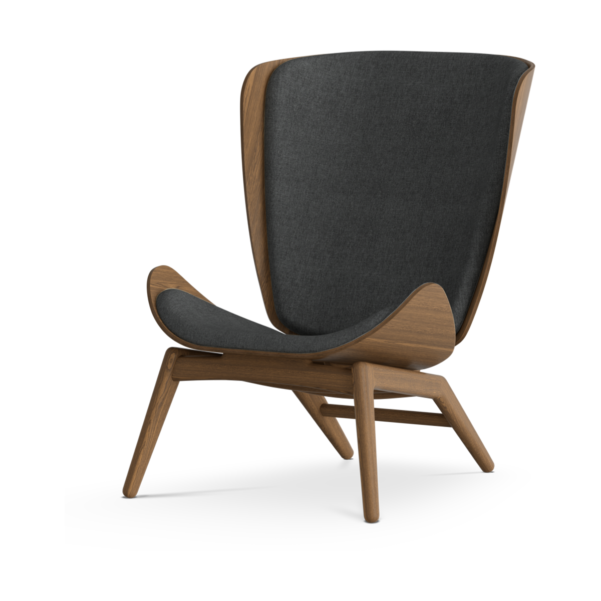 The Reader houten fauteuil donker eiken - Shadow