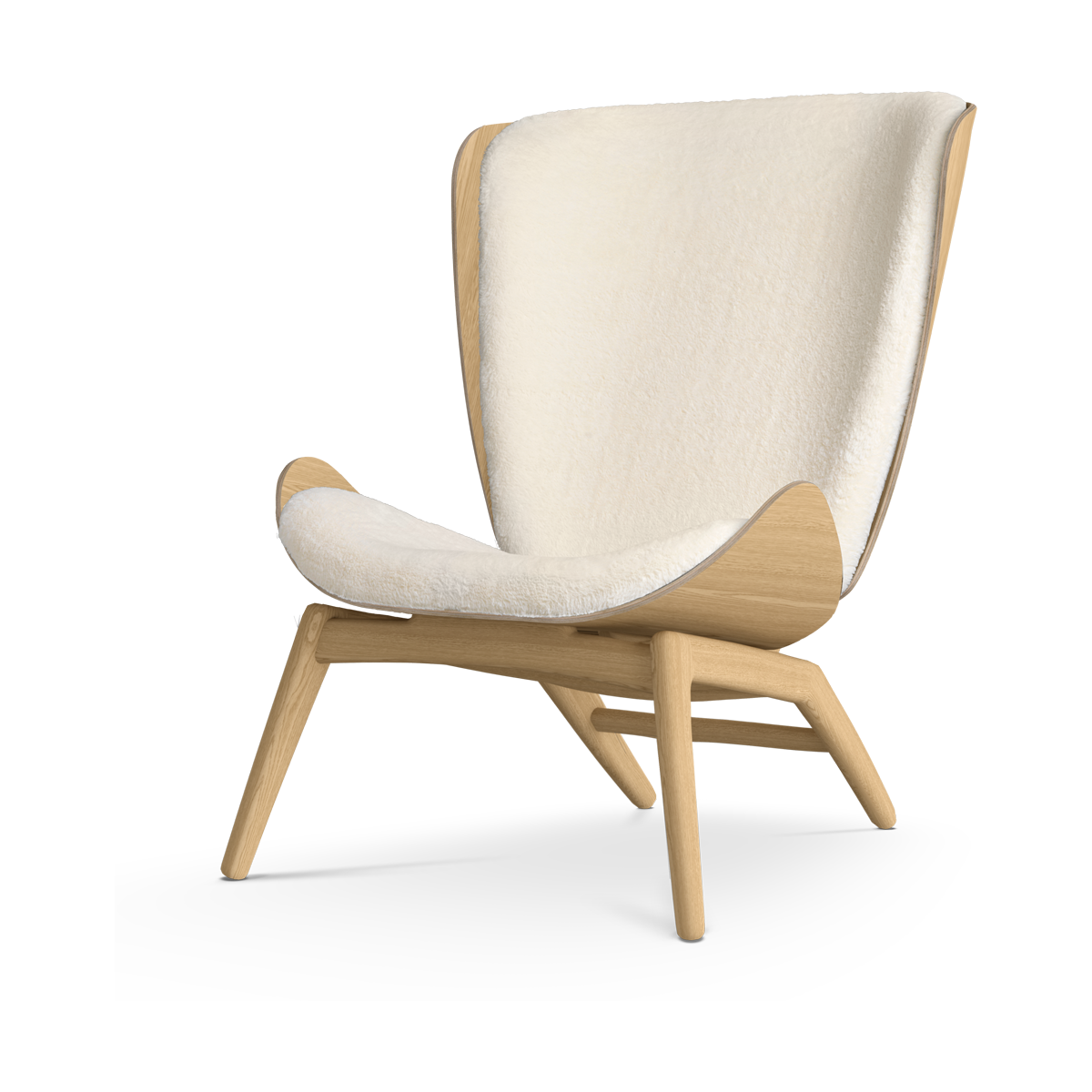 The Reader houten fauteuil Teddy White