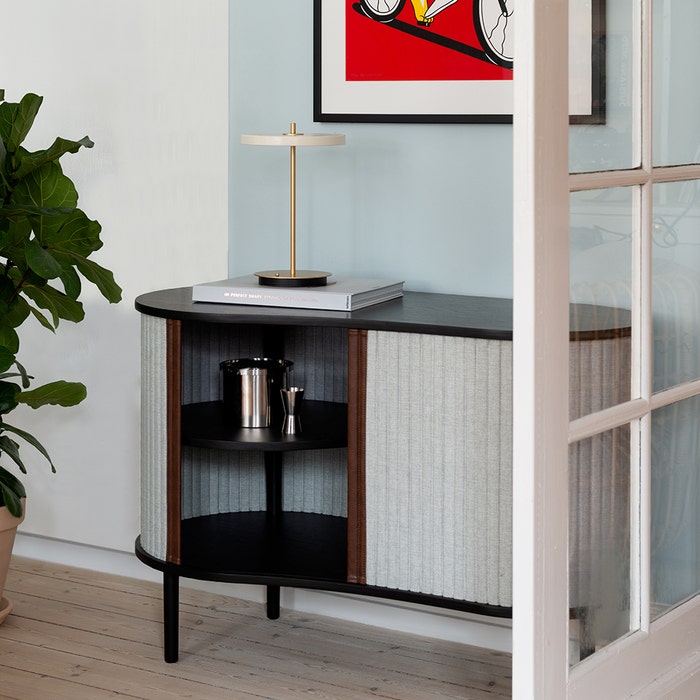 Audacious cabinet zwart houten dressoir Sterling 