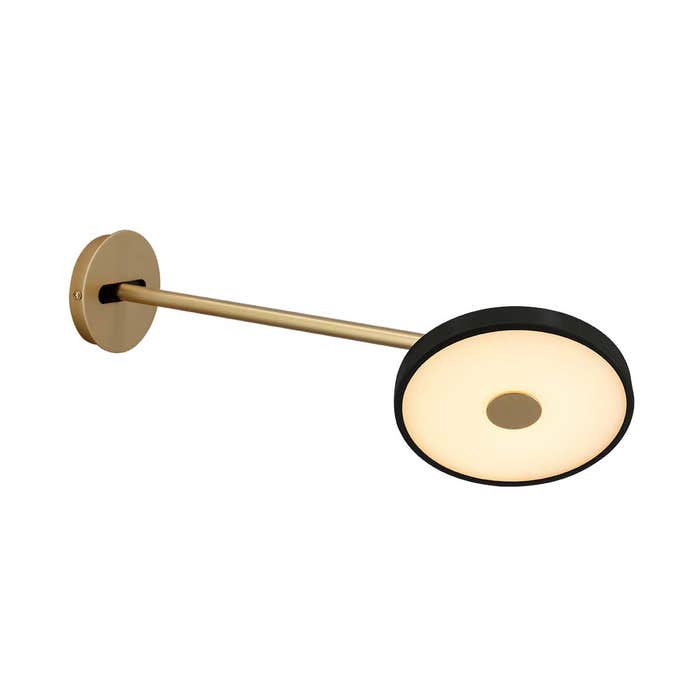 Asteria Wall Long wandlamp black  