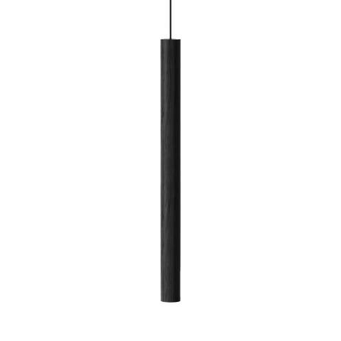 Chimes Tall hanglamp black oak