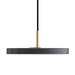 Asteria micro hanglamp anthracite grey - met koordset - Ø 15 cm