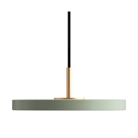 Asteria micro hanglamp nuance olive - met koordset - Ø 15 cm