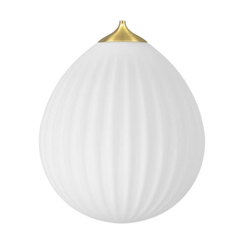 Around the world lampenkap large - Brushed brass