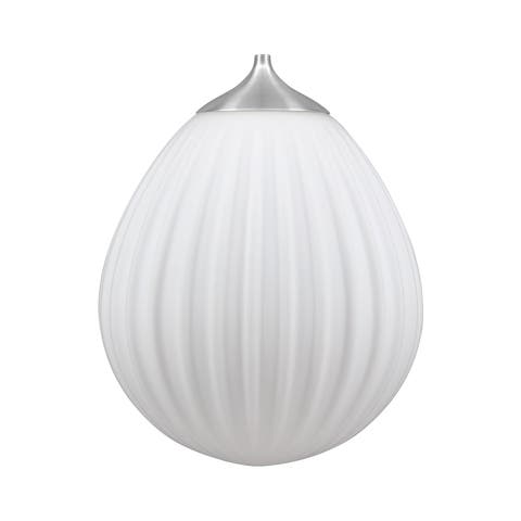 Around the world lampenkap medium - brushed Steel