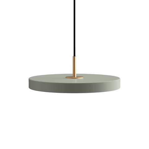 Asteria Plus Mini hanglamp nuance olive - met koordset - Ø31 cm