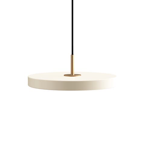 Asteria Plus Mini hanglamp pearl white - met koordset - Ø31 cm