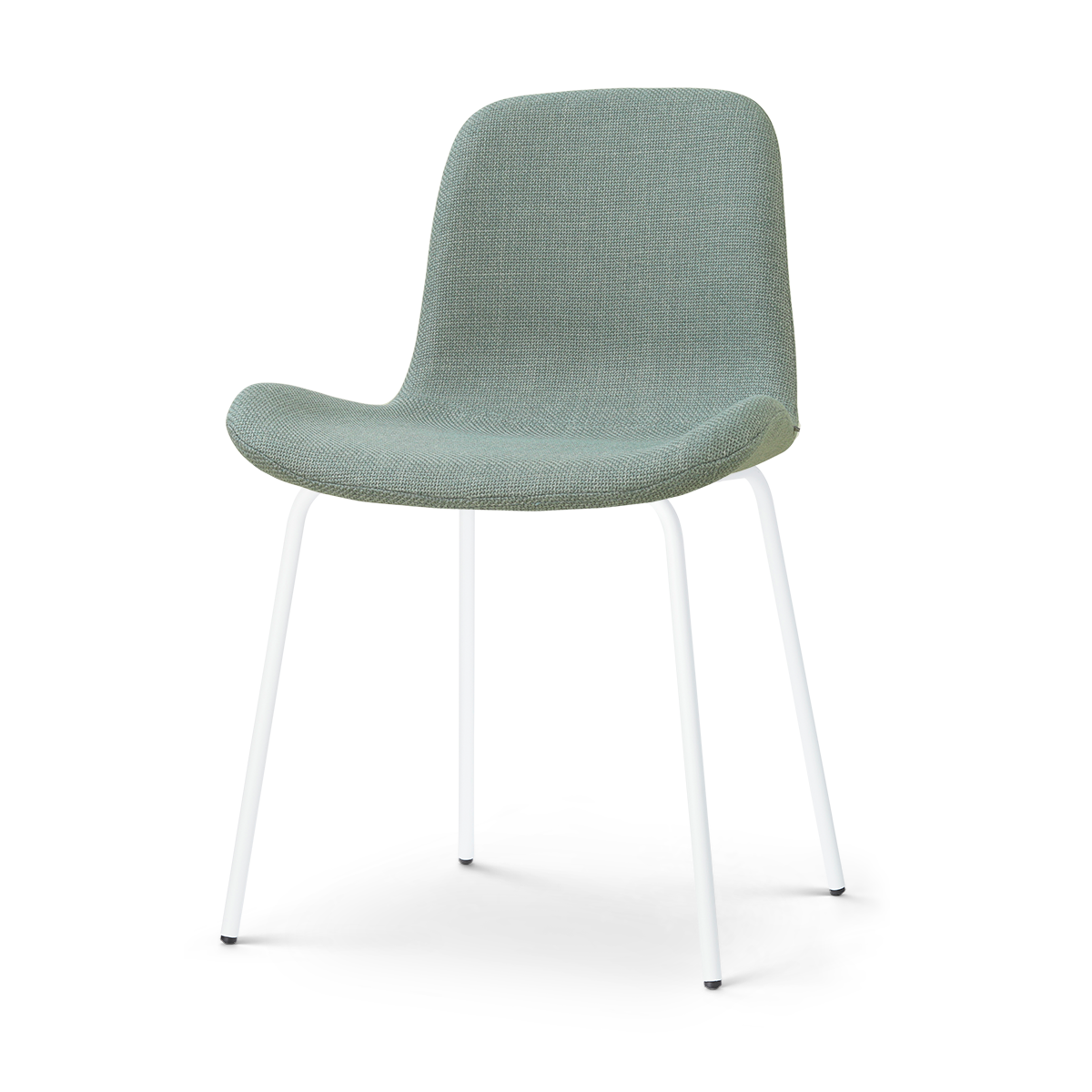 Nolon Nora-Fé eetkamerstoel saliegroen - wit onderstel