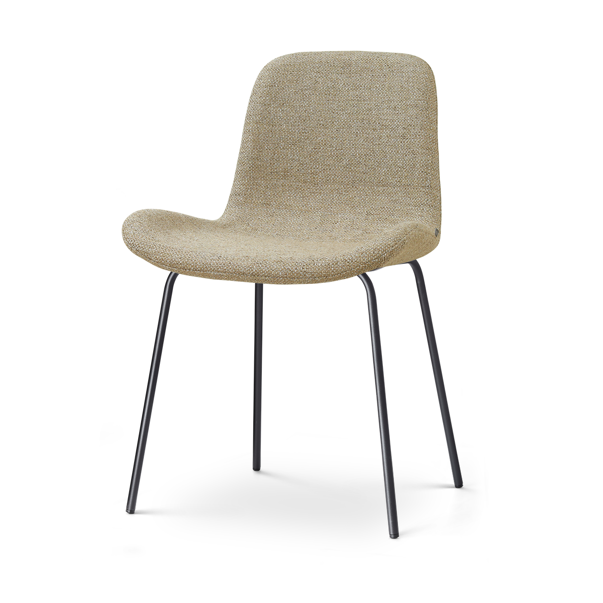 Nolon Nora-Fé eetkamerstoel taupe melange - zwart onderstel